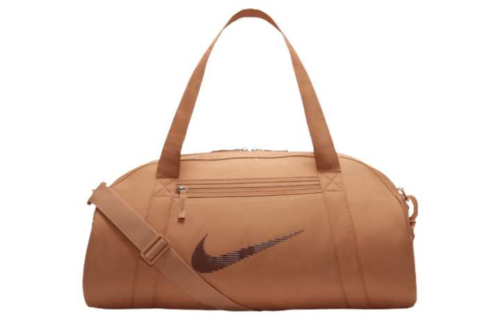 Nike Nike Polyester Gym Bag, Shoulder Bag, Crossbody Bag, Handbag Regular Unisex Amber Brown