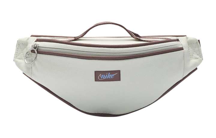 Nike Nike Heritage Athleisure Polyester One Shoulder Crossbody Fanny Pack Small Women's White
