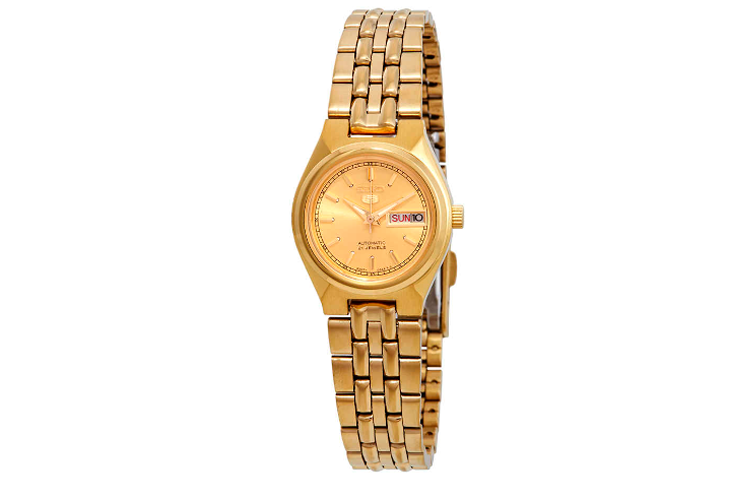 SEIKO 30m Water Resistant Automatic Mechanical Movement Stainless Steel Strap Watch Women's Watch
