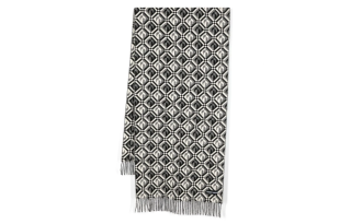 Marine Serre Moon Diamant Virgin-wool Scarf