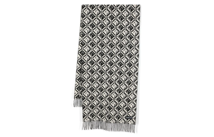 Marine Serre Moon Diamant Virgin-wool Scarf