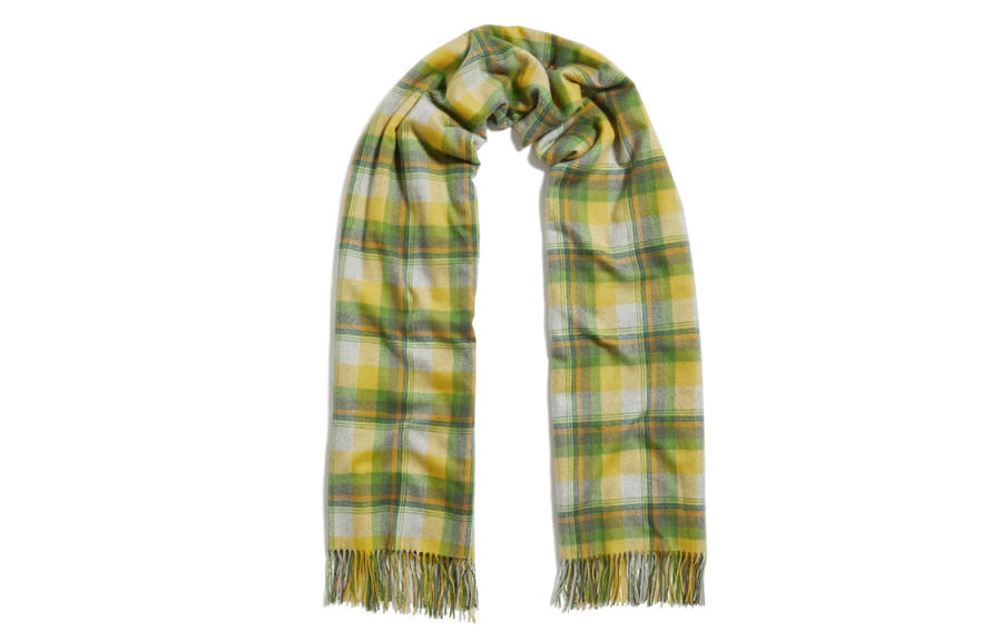 Ermenegildo Zegna x The Elder Statesman checked cashmere scarf