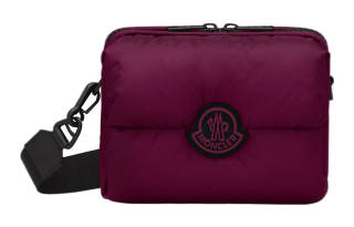Moncler Polyamide Handheld Shoulder Bag, Crossbody Bag Regular Women's Fuchsia