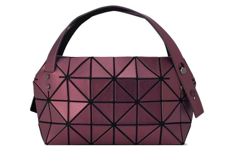 ISSEY MIYAKE Boston Polyvinyl Chloride Boston Bag, Shoulder Bag, Handbag Regular Women's Burgundy