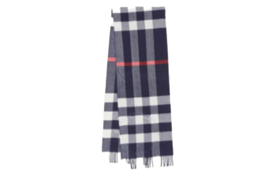 Burberry Burberry Checked Fringed-Edge Scarf