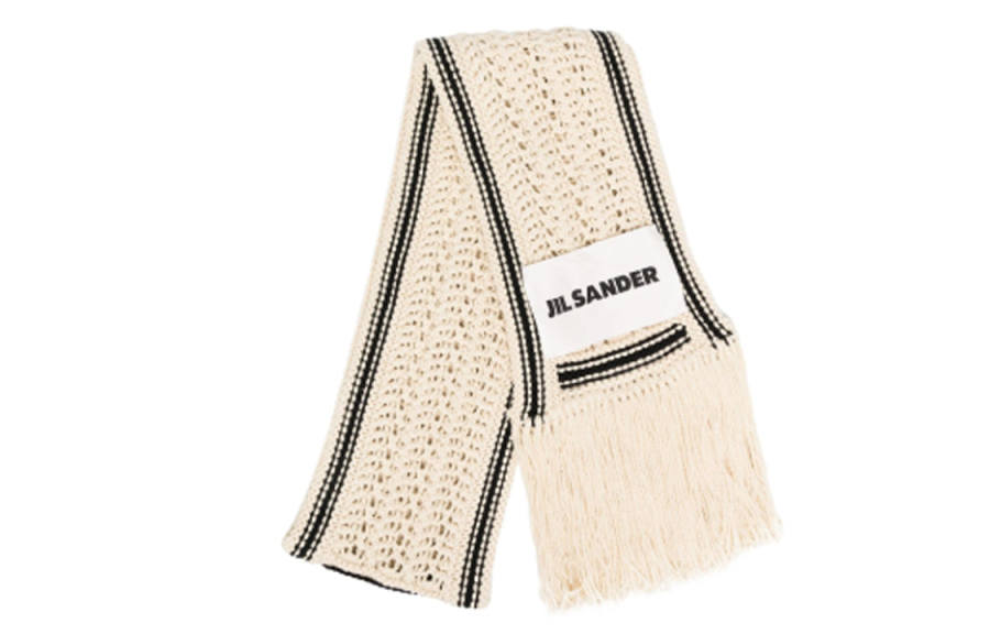 JIL SANDER Knit Scarves Men's Beige