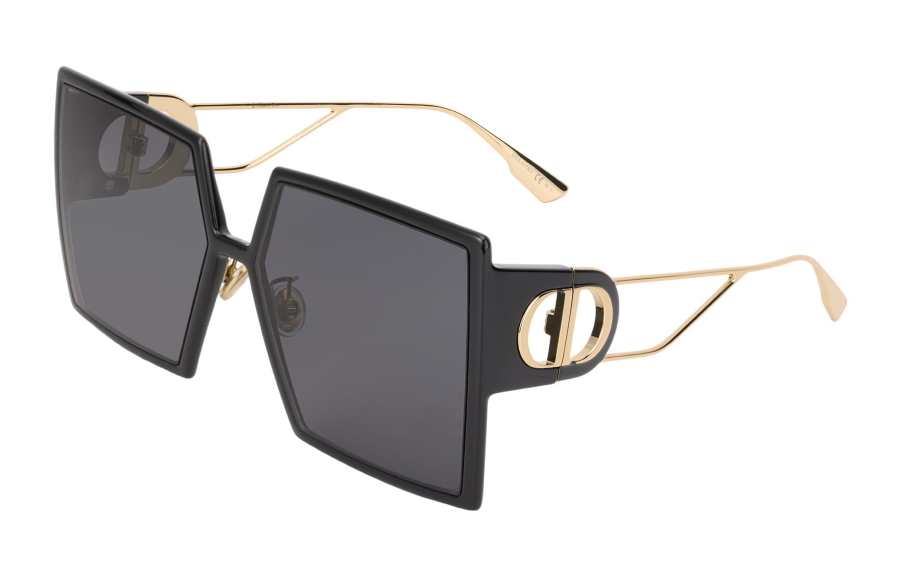 DIOR DIOR Square Sunglasses Unisex Black
