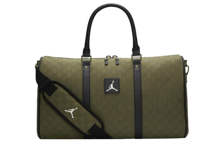 Jordan Jordan Monogram Duffle Bag Green Zipper Green