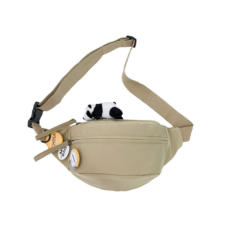 KAKAXI Nylon Crossbody Bag, Sling Bag, Shoulder Bag, Fanny Pack Unisex Khaki/Green/White/Black/Red/Orange