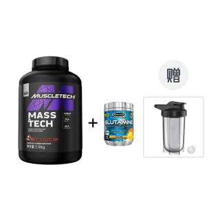MUSCLETECH Muscle Building Powder Glutamine Set 7 Lbs+300g