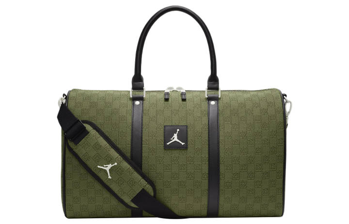 Jordan Jordan Polyester Handbag, Shoulder Bag, Crossbody Bag, Travel Bag Regular Men's Light Olive