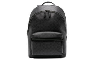 COACH Charter Artificial Leather Backpack Large Men's Charcoal Gray