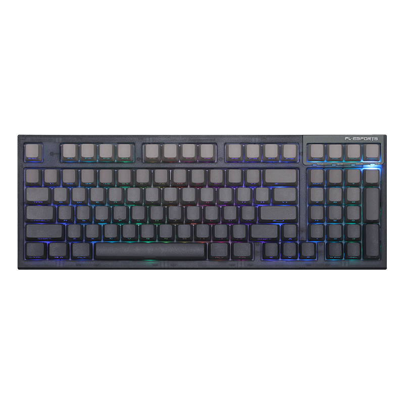 FL·ESPORTS White Switch Brown Switch Red Switch Speed Silver Switch 97 Keys Side Engraved Mechanical Keyboards