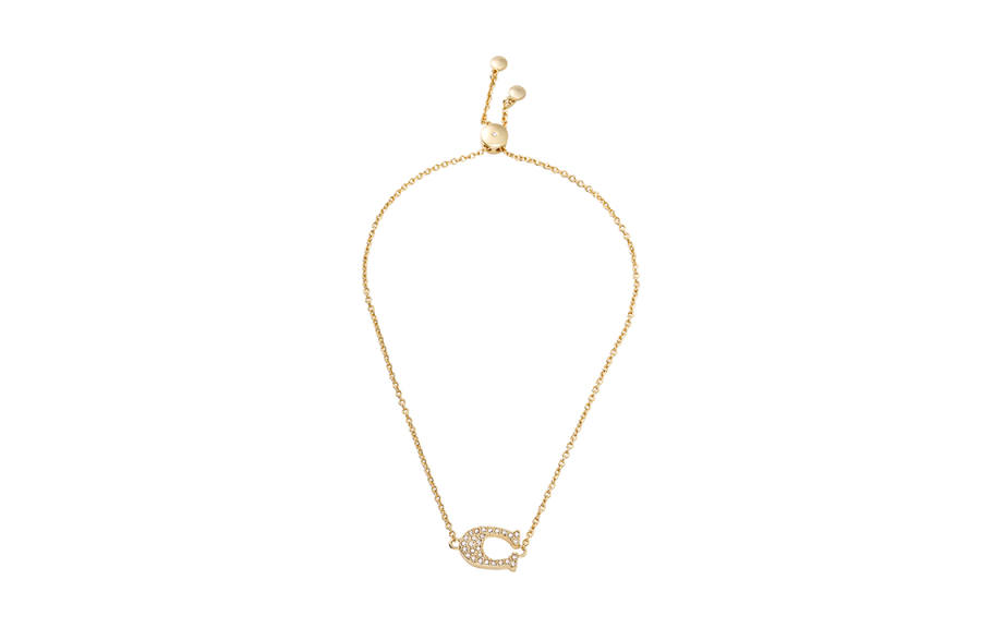 COACH COACH Brass Bracelets Women's Gold