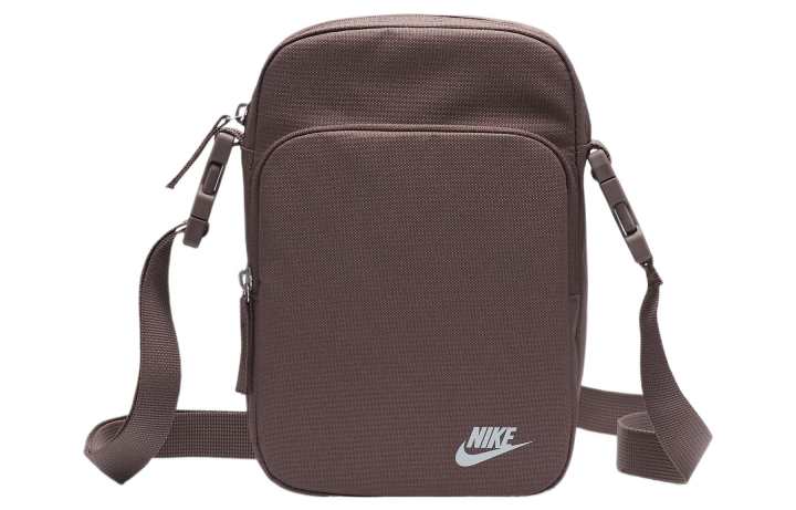 Nike Nike Nylon Shoulder Bag, Crossbody Bag Regular Unisex Burgundy Solar Eclipse & Blue Tone