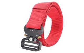 AAJF Glasses Snake Side Release Buckle Outdoor Men's Military Training Canvas Nylon Sports Belts Unisex