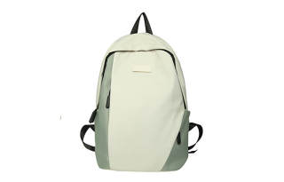 KAKAXI Nylon Backpack Unisex White & Green/Green/Black