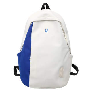 ZUONU Nylon Laptop Bag Backpack Regular Unisex Black/White & Blue/Gray & Blue/White & Orange
