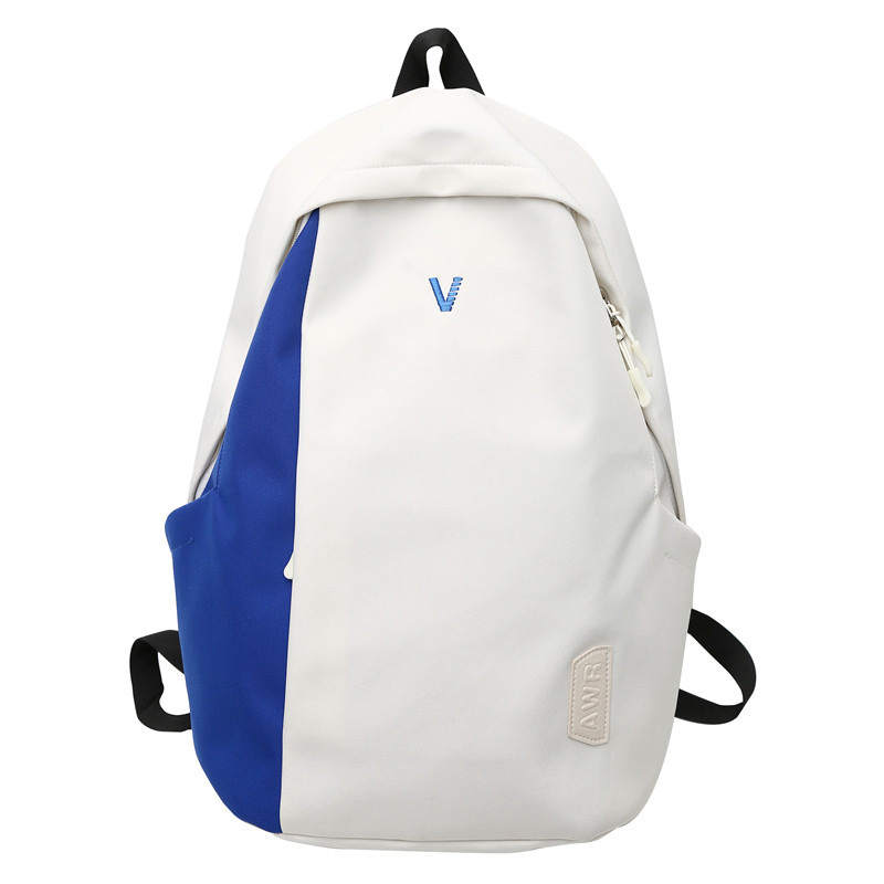 ZUONU Nylon Laptop Bag Backpack Regular Unisex Black/White & Blue/Gray & Blue/White & Orange