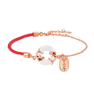 Hurry That Year Chalcedony Bracelets Women's