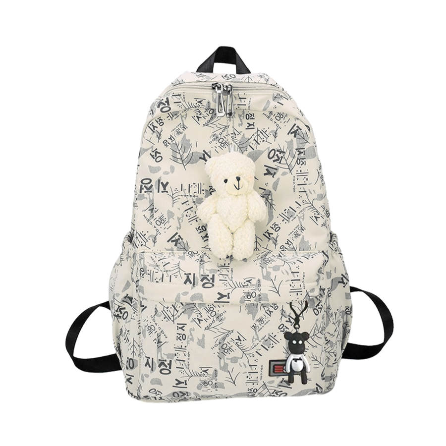 UNITE STAR UNITE STAR Nylon Fabric Large Capacity Student Desktop Backpack Unisex