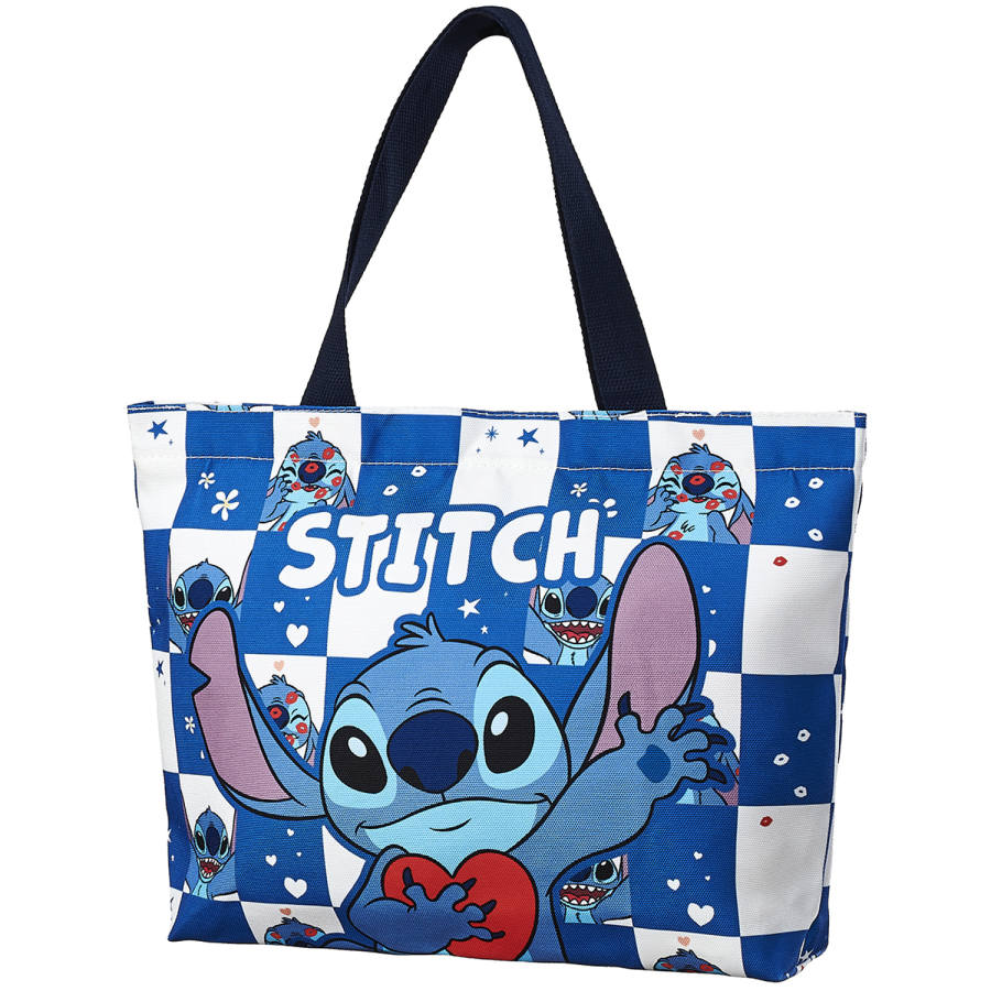 Disney Canvas Tote Bag, Shopping Bag, Canvas Bag, Shoulder Bag Women's Blue