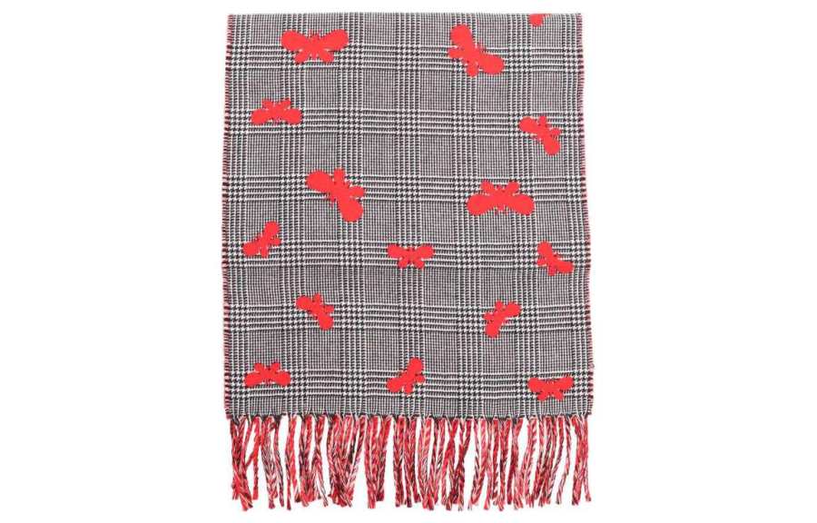WEEKEND MaxMara Knit Scarves Women's Red