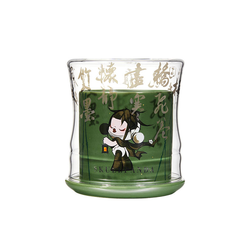 POP MART Skullpanda 'Collection Of Ink Plum Blossoms In The Courtyard, Candle' Cute Trend Based Products