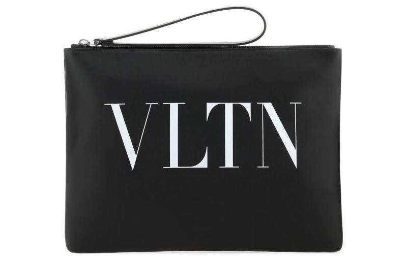 Valentino Smooth Calfskin Clutch Men's