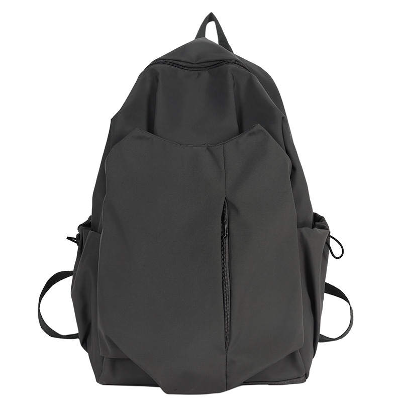 KAKAXI Nylon Backpack Unisex Gray/White/Black