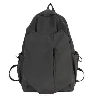 KAKAXI Nylon Backpack Unisex Gray/White/Black