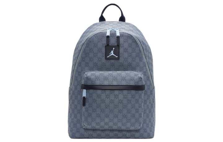 Jordan Jordan Zip Closure Polyester Backpack Regular Unisex Blue