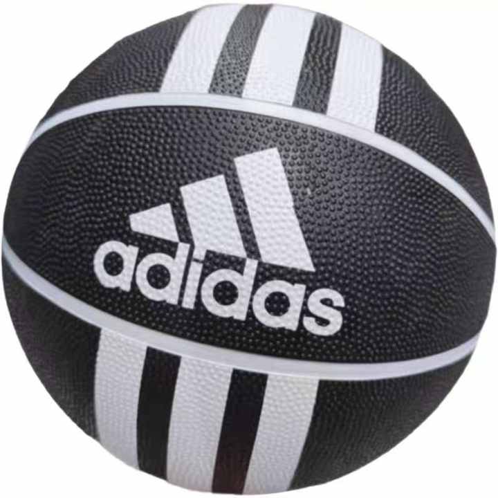 Adidas Adidas Rubber Basketball Black Size 7 Training Unisex China Mainland Version