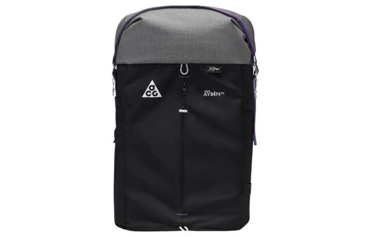 Nike Nike Polyester Backpack Regular Unisex Black & Cool Gray & White