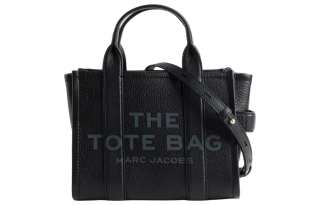 MARC JACOBS The Leather Tote Bag Medium Black