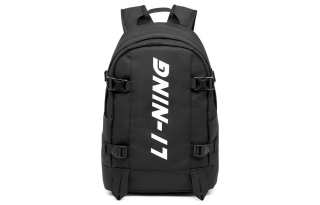 Li-Ning Li Ning Sports Life Collection Polyester Sports Backpack Unisex Black