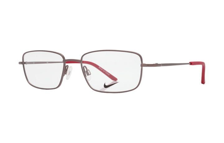 Nike Nike Metal Irregular Shape Eyeglass Frames Unisex Bronze