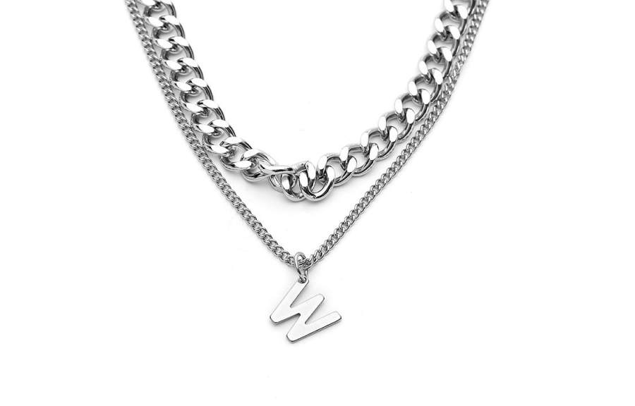 OWO OWO Titanium Steel Necklaces Unisex Box