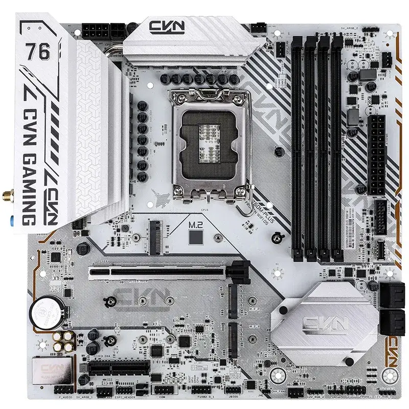 COLORFUL CVN B760M PLUS FROZEN WIFI D5 V20 Ultra Track Experience Rich Light Experience Motherboards
