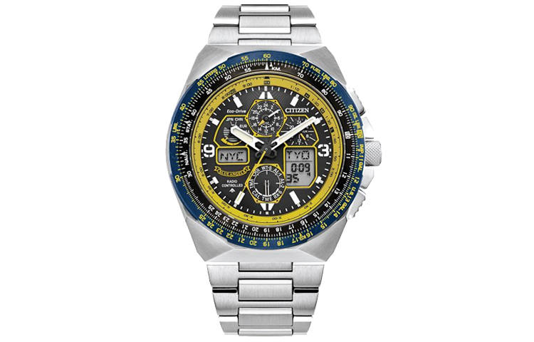 CITIZEN CITIZEN Blue Angels 4th Generation 200m Waterproof Light Powered Quartz Movement Stainless Steel Strap