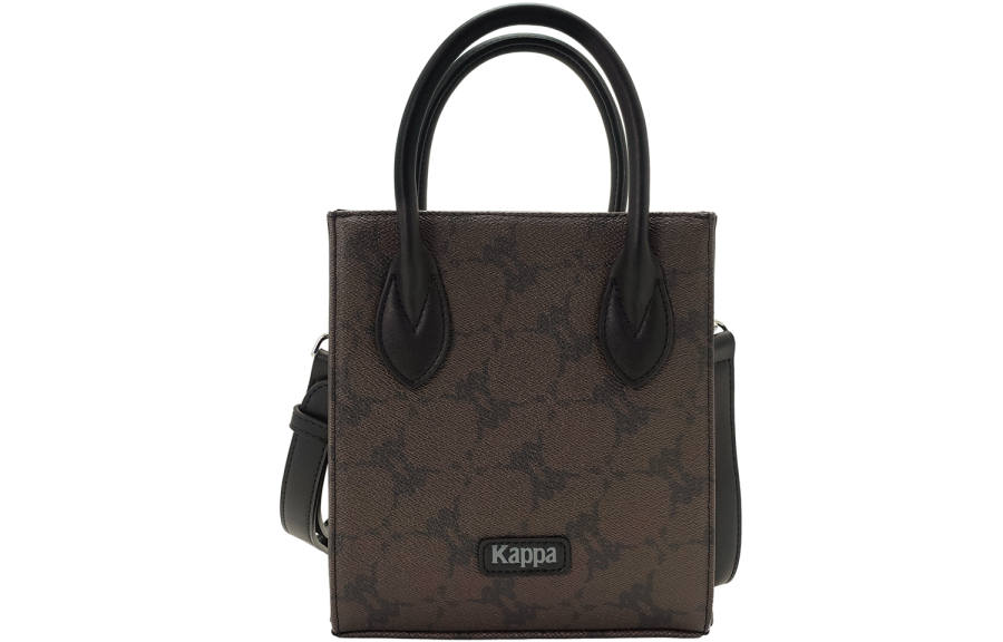 Kappa Matte Leather Handbag, Shoulder Bag Small Women's Hazelnut Brown