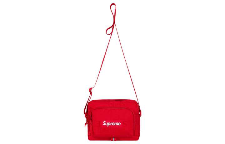Supreme Supreme SS19 Nylon Crossbody Bag, Shoulder Bag Regular Unisex Red