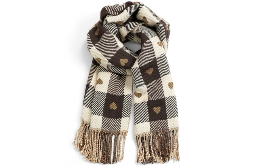 YOUYOULAN Polyester Knit Scarves Women's