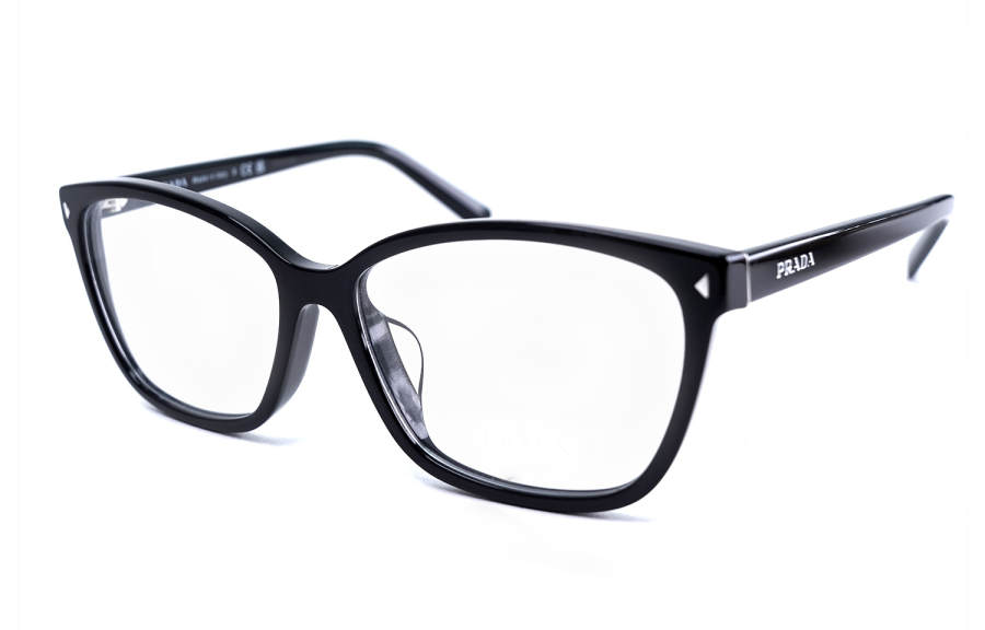 PRADA PRADA Irregular Shape Eyeglass Frames Unisex