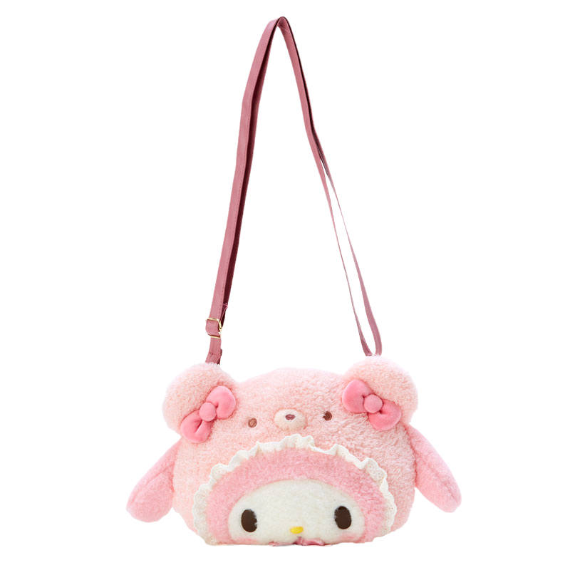 Sanrio Polyester Crossbody Bag Regular Unisex Pink