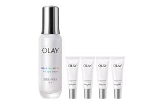 OLAY Fourth Generation Anti Glycation Little White Bottle Serums Skincare Sets Whitening Antioxidant 75ml+14ml*4