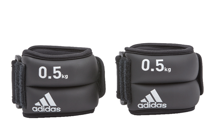 Adidas Adidas Weighted Sandbags Black Rubber Unisex Non Sand Leakage Comfortable Non Abrasive