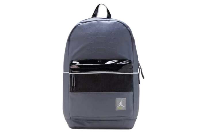Jordan Jordan Polyester Laptop Bag Backpack Unisex Gray