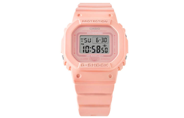 CASIO CASIO 200M Waterproof Quartz Movement Resin Strap Watch Women's Watch Pink Watch Dial