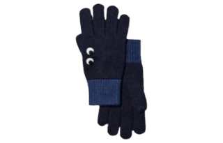 UNIQLO Knit Gloves Unisex Navy Blue